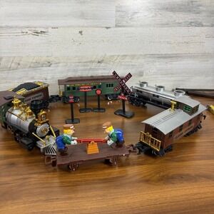 Toy State 1992 Western Rolling Thunder Train Set with Original Box Tested‎